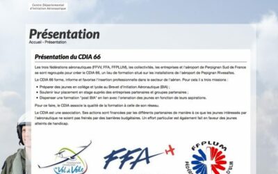 Cmultiserv partenaire du Centre départemental d’initiation Aéronautique