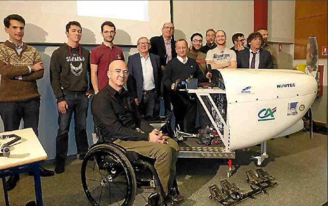 L’aéro-médalier : un nouveau système pour pilotes handicapés